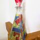 Carafe / vase multicolore italien