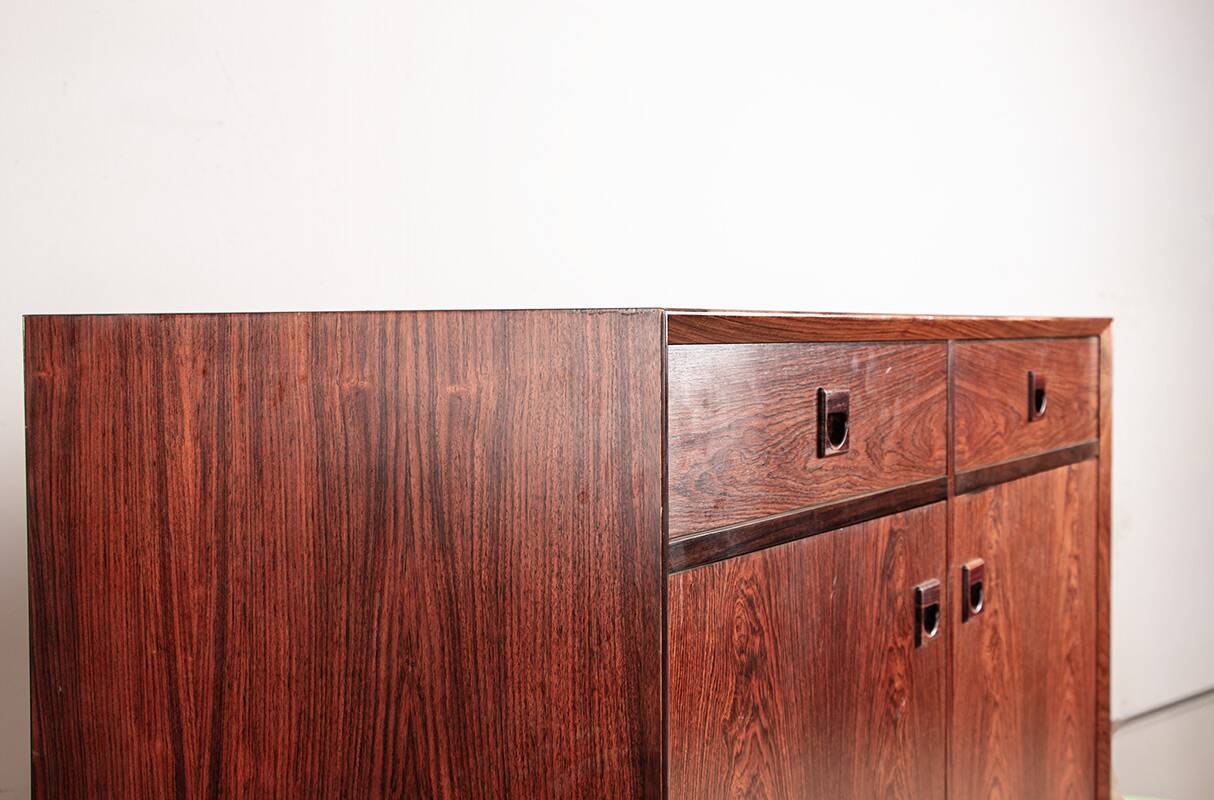 Buffet or small Scandinavian sideboard in rosewood by Erik Brouer 1960.