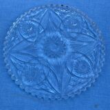 Crystal trivet 22 cm cut