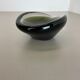 Large 1,5kg Murano Sculptural Glass Element Shell Ashtray Murano, Italy, 1970