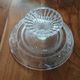 2 antique champagne flutes