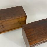 Pair of Scandinavian rosewood dressers from the 60s.