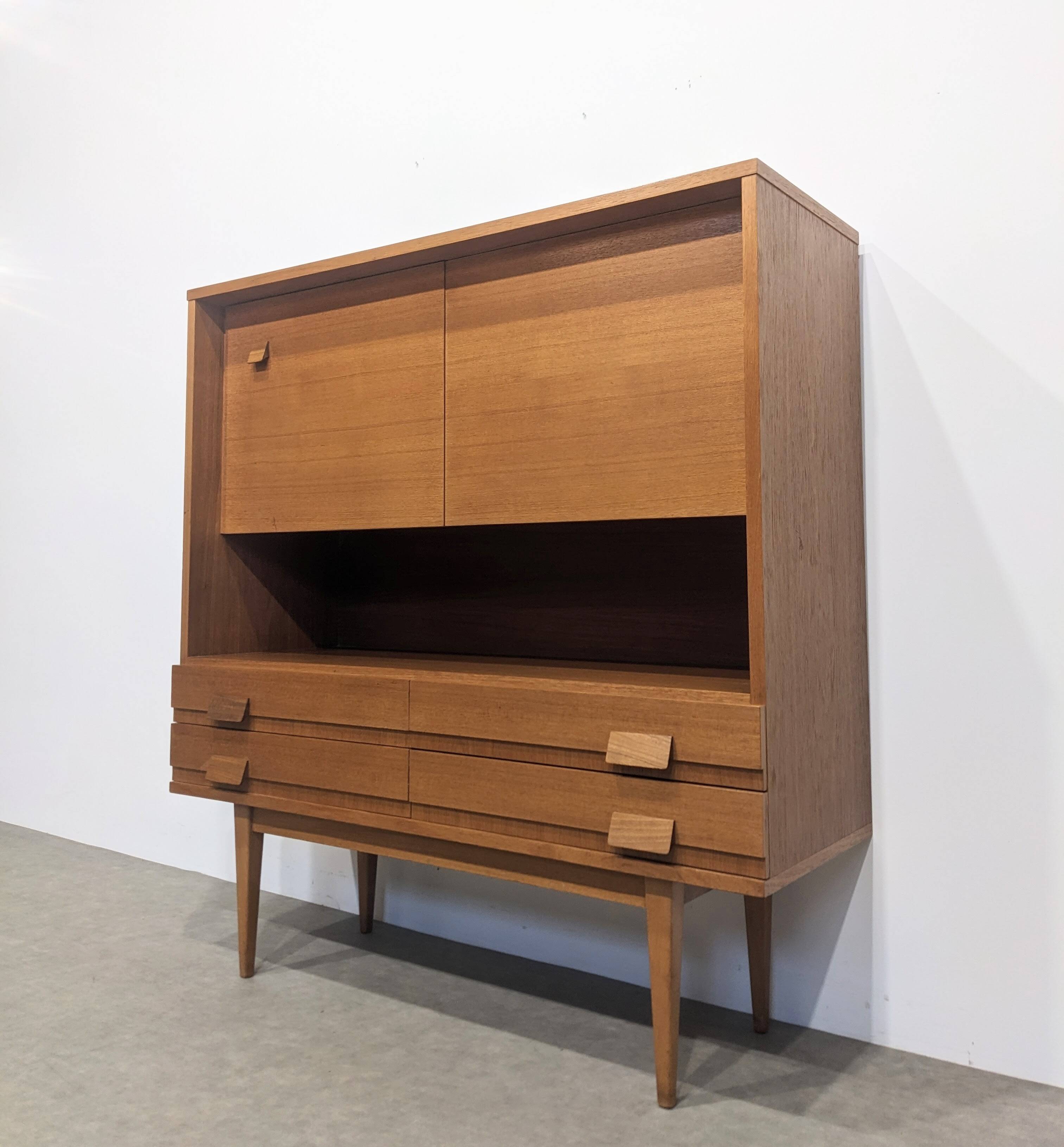 Vintage Scandinavian highboard, 1960s