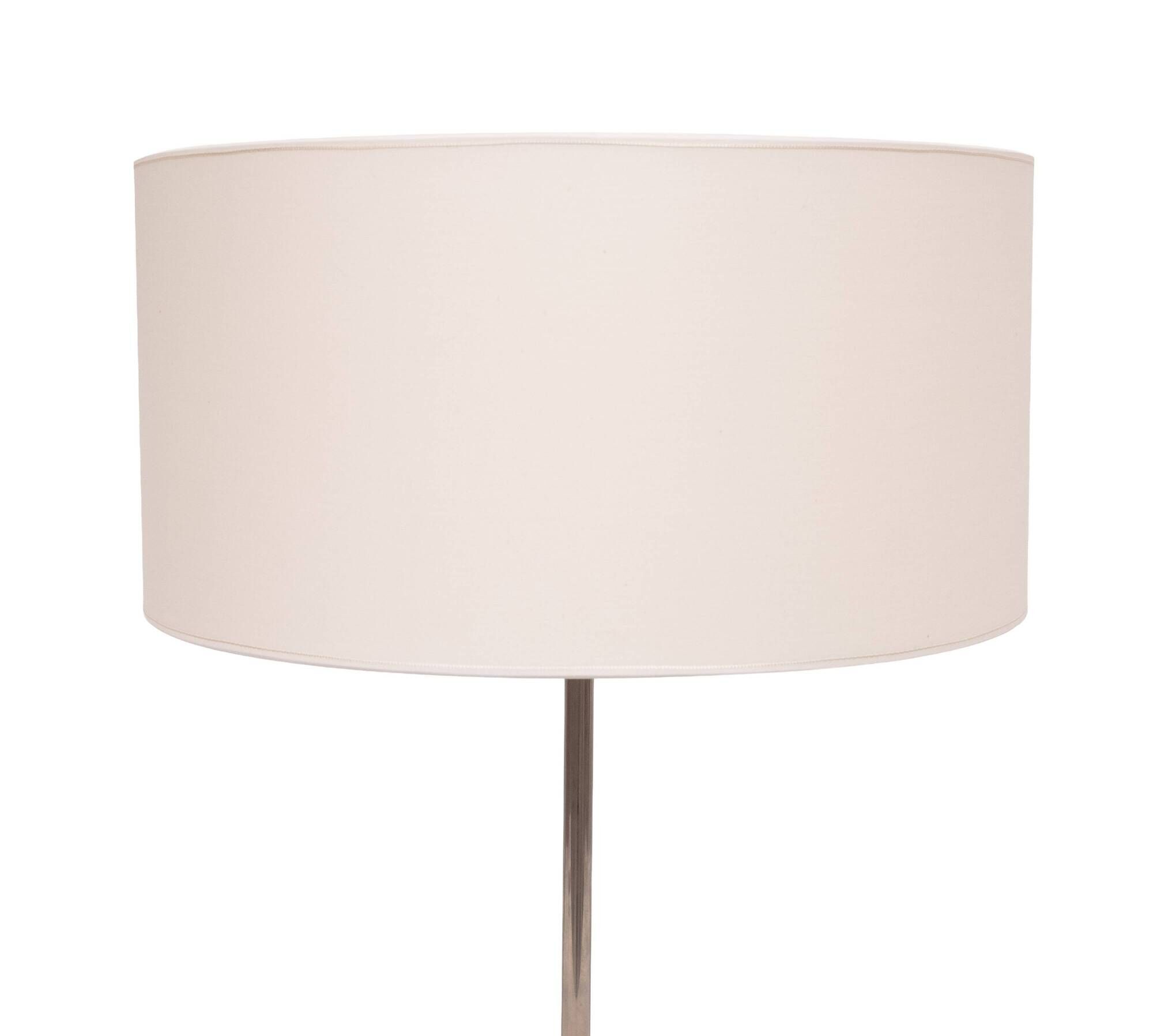 Table or Desk lamp Leather inlay attrib to J.T.Kalmer 1960s