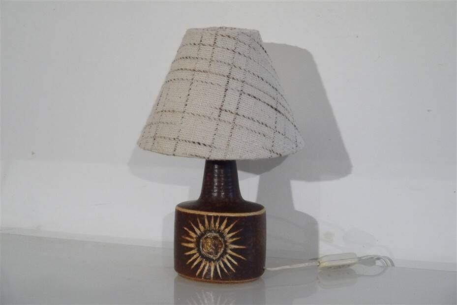 Danish ceramic lamp from Soholm