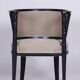 Art Nouveau Livingroom Set in Stained Oak & Upholstery from Wiener Werkstätte, Austria, 1910s, Set of 5