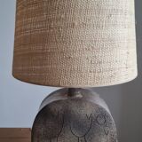 Stoneware lamp circa 1950