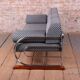 Bauhaus Sofa in Chrome and Beech from Robert Slezak, Czech, 1930s