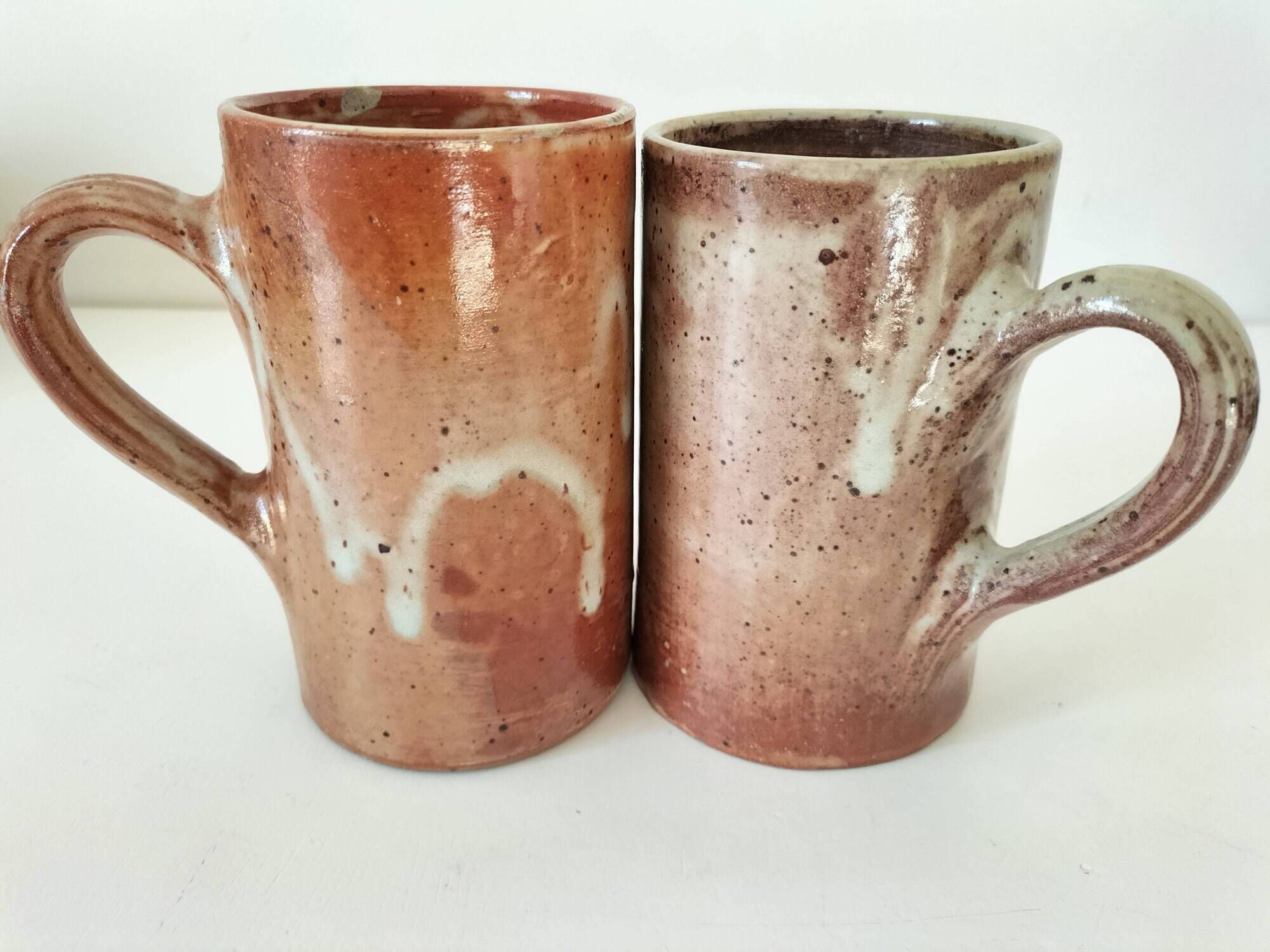 Duo grands mugs grès