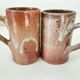 Duo grands mugs grès