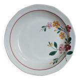 Salad bowl - floral motif - Sarreguemines