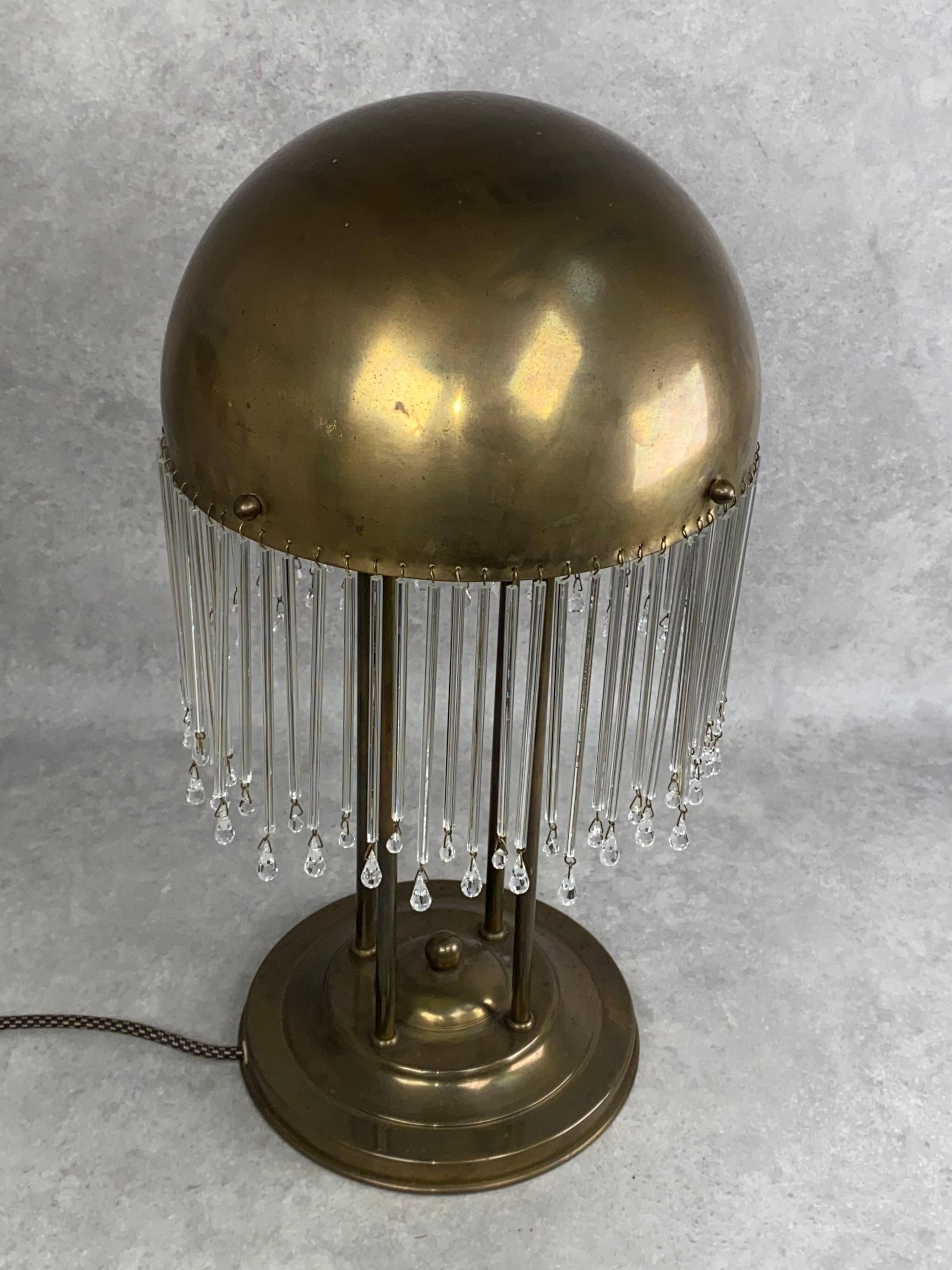 Vienna Secession Desk Lamp by Josef Hoffmann