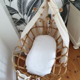 Rattan cradle