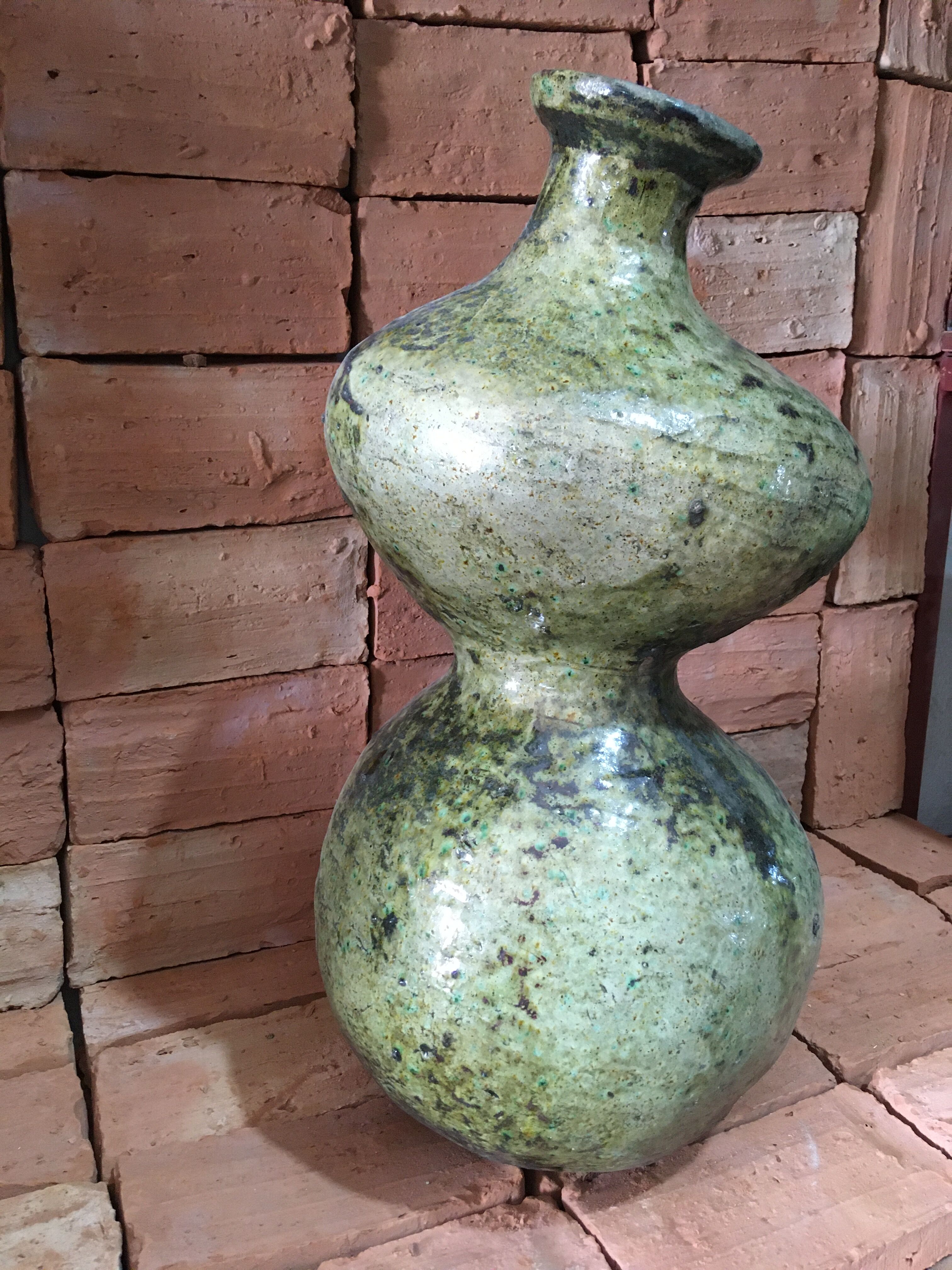 Authentic Tamegroute Pottery Vase