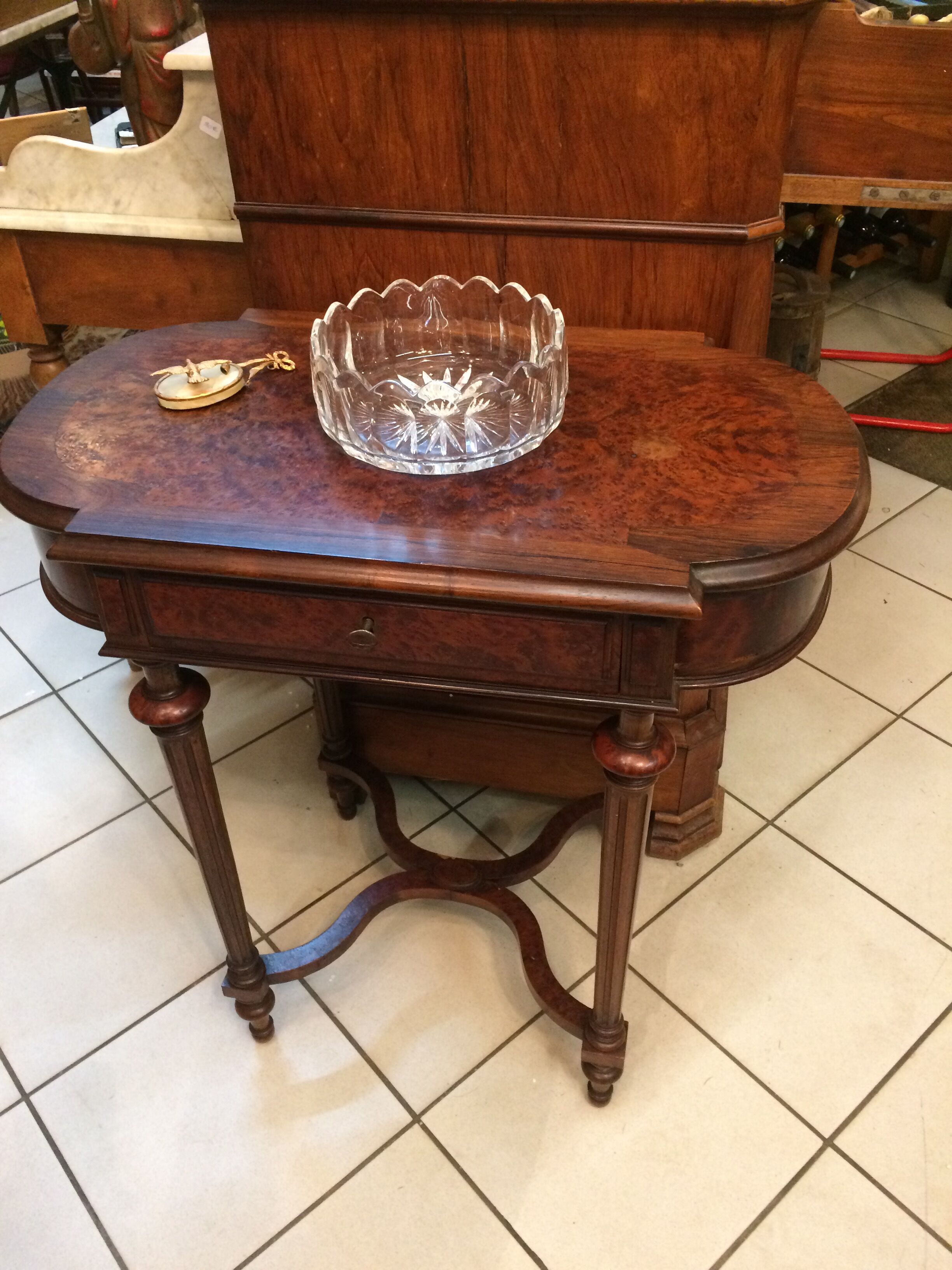 Travailleuse ou table à ouvrage Napoléon III