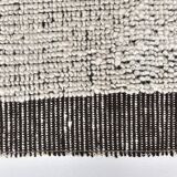2x8 White Brown Striped Turkish Vintage Runner Rug 68x255Cm SK 242879