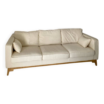 Scandinavian corduroy sofa