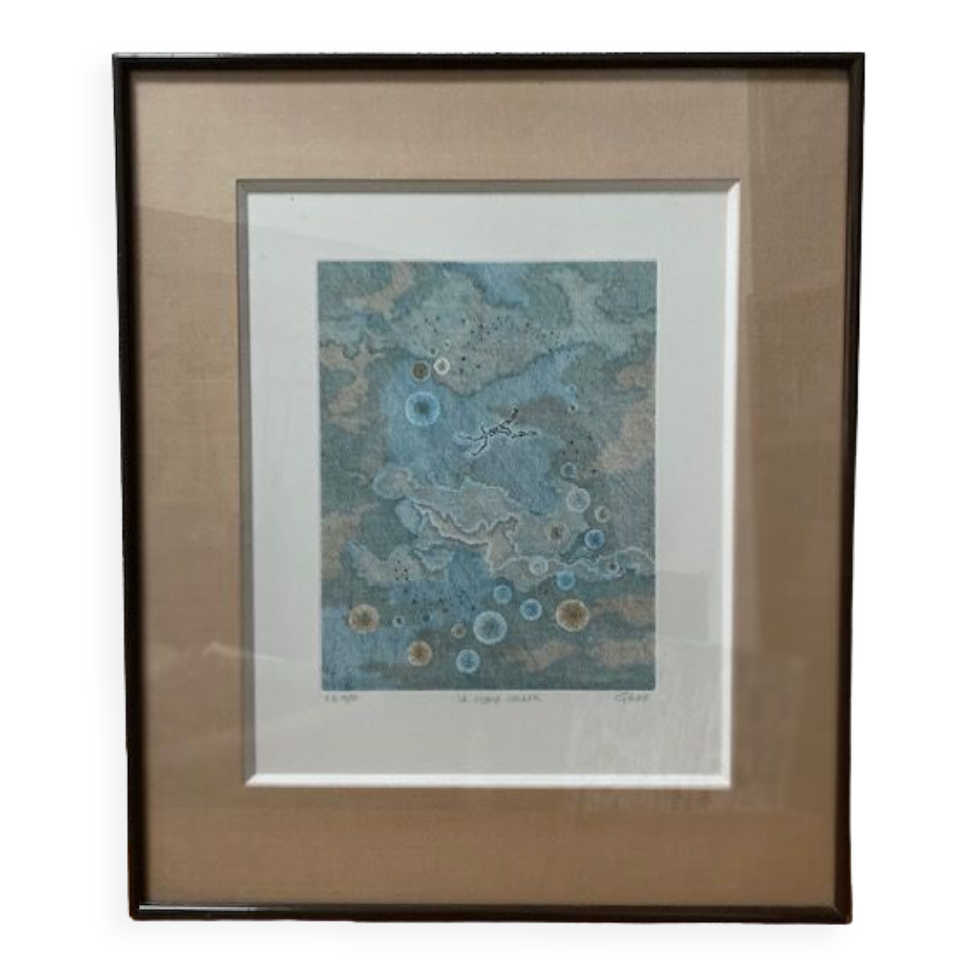 Lithograph signed Giraud