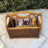 Bamboo and canning magazine holder
