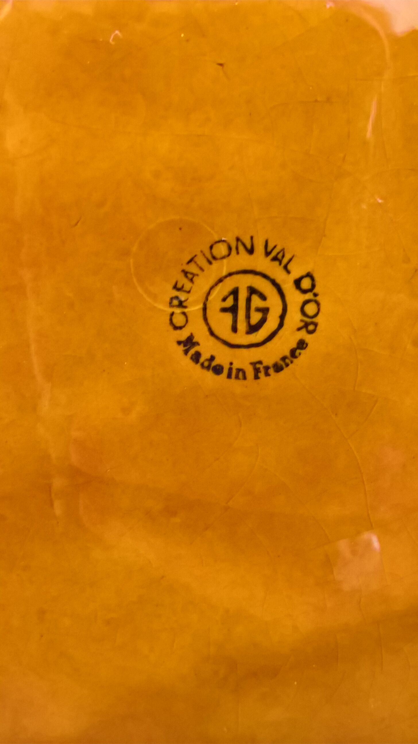 Gien FG Val d'Or cheese platter