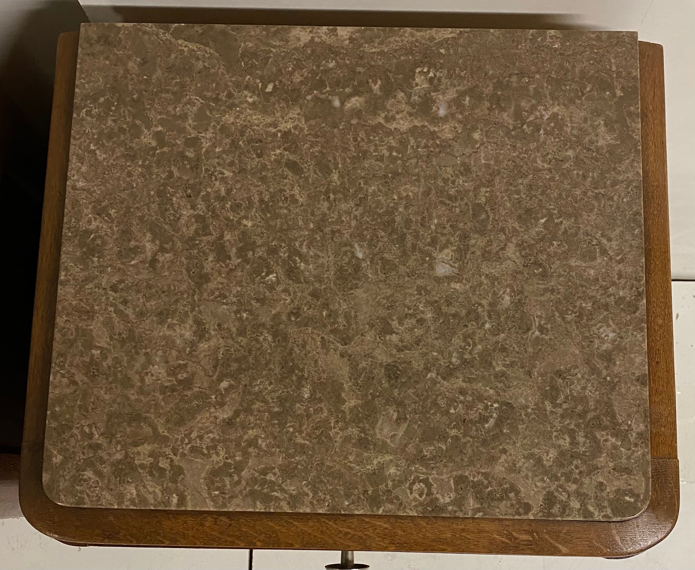 Pair of art deco bedside tables