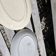 Plats anciens ronds et ovales, années 60 -70