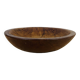 Empty fruit bowl pocket olive wood