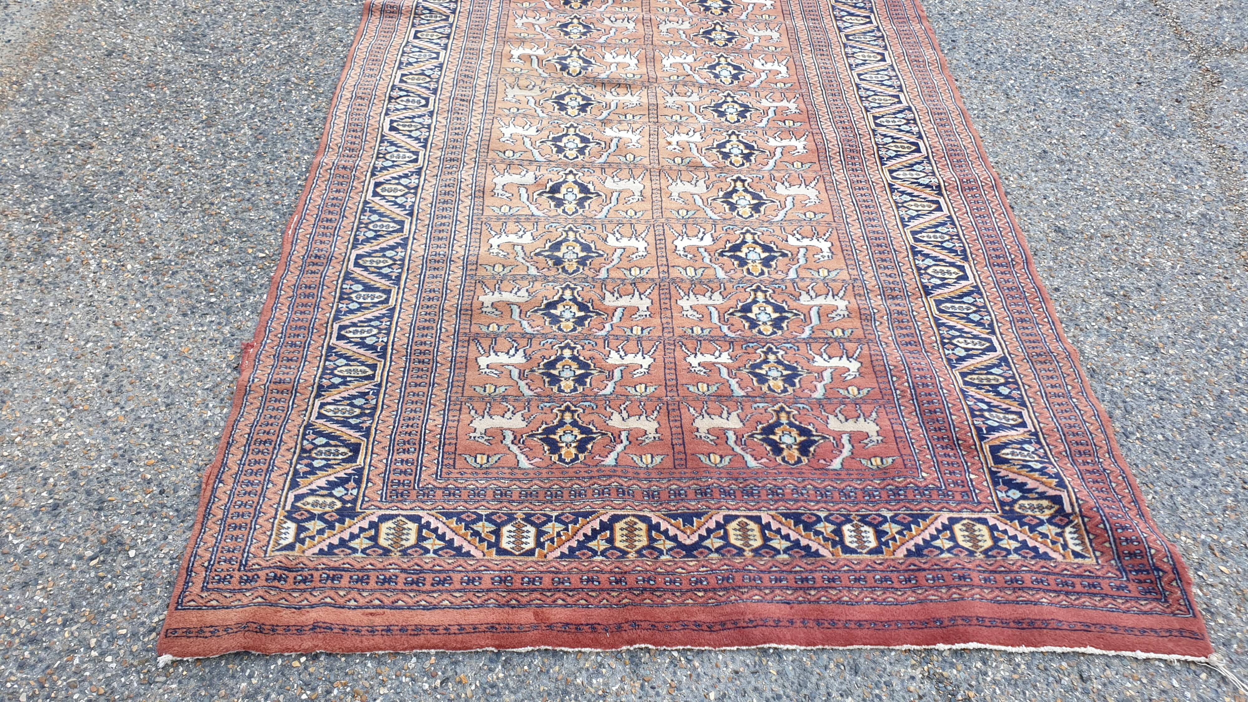 Oriental carpets silk wool