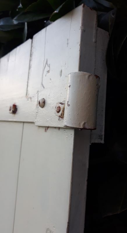 Door h175xl89.8cm cellar, outbuilding