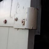 Porte h175xl89,8cm cave, dépendance