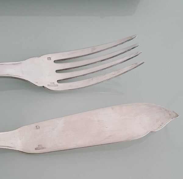 Écrin ménagère couverts à poisson Christofle