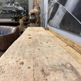 Raw wood workbench