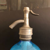 Blue vintage siphon