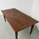 Teak dining table with spindle legs, 50s