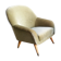 Danish chair club organic years soft 50 green glossy