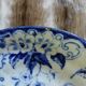 2 antique compotiers in Creil and Montereau ironstone.