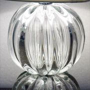 Lampe de table en verre soufflé de Murano, années 1970