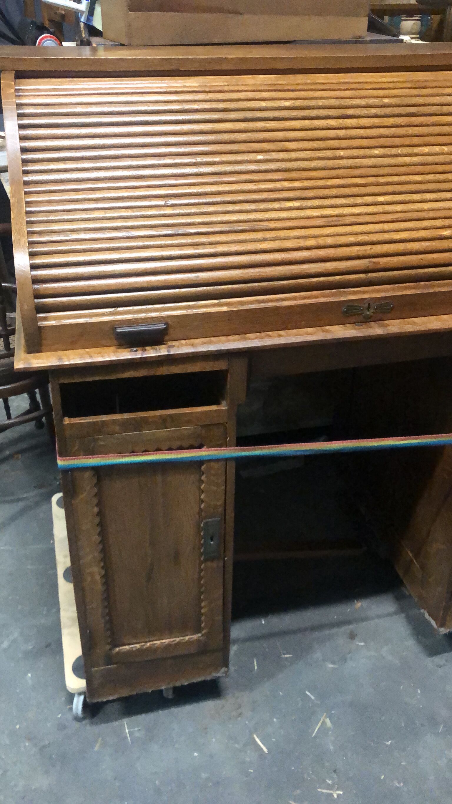 Ancient wood wardrobe, 2 doors