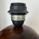 Pair of wooden ball lamp feet