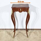 Small Table in Lacquered Wood, Louis XV Style – Late 19th Century