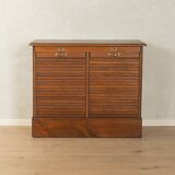 Unique Art Deco roll-top cabinet from the 1930s