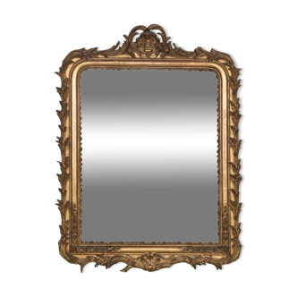 Ornate Louis XV style provencal mirror 94x128cm