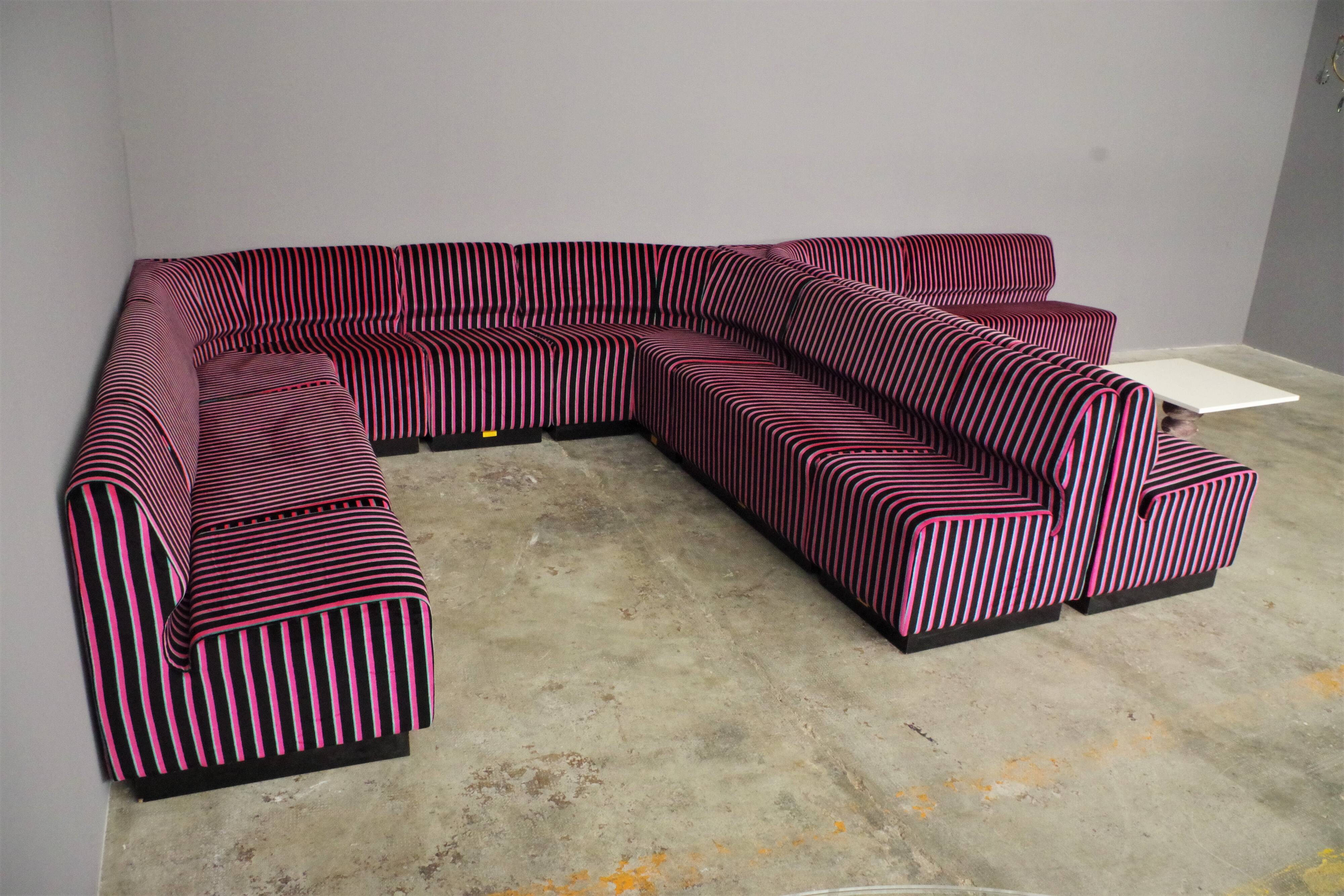 Cestari striped sofa 1995