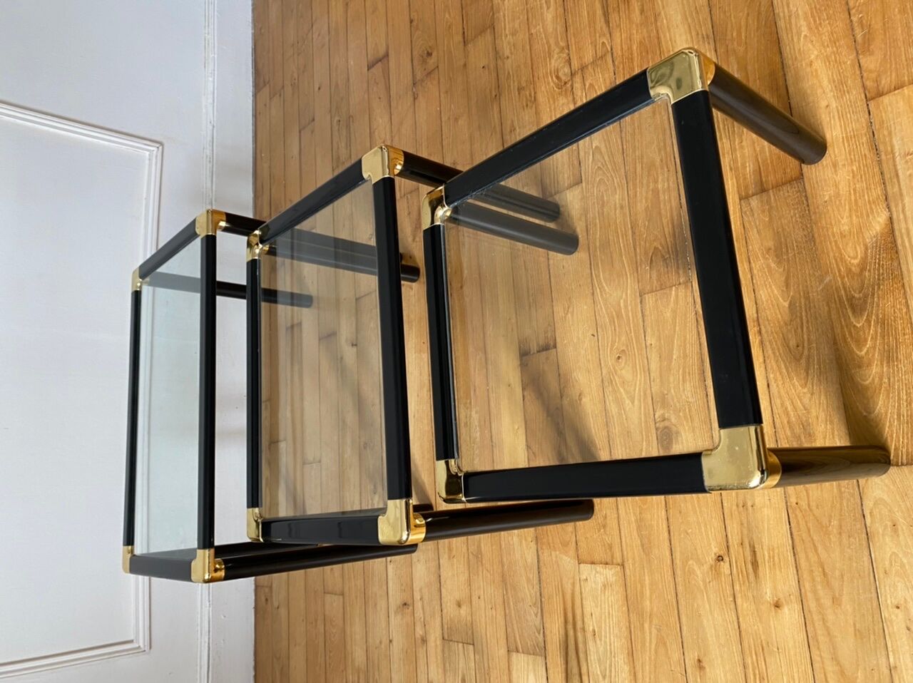 Pull-out coffee tables from the 70s