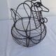 Old metal egg basket