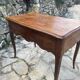 Louis XV style carved solid oak writing table, 19th century