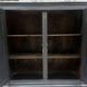 Buffet parisien en bois noir patiné