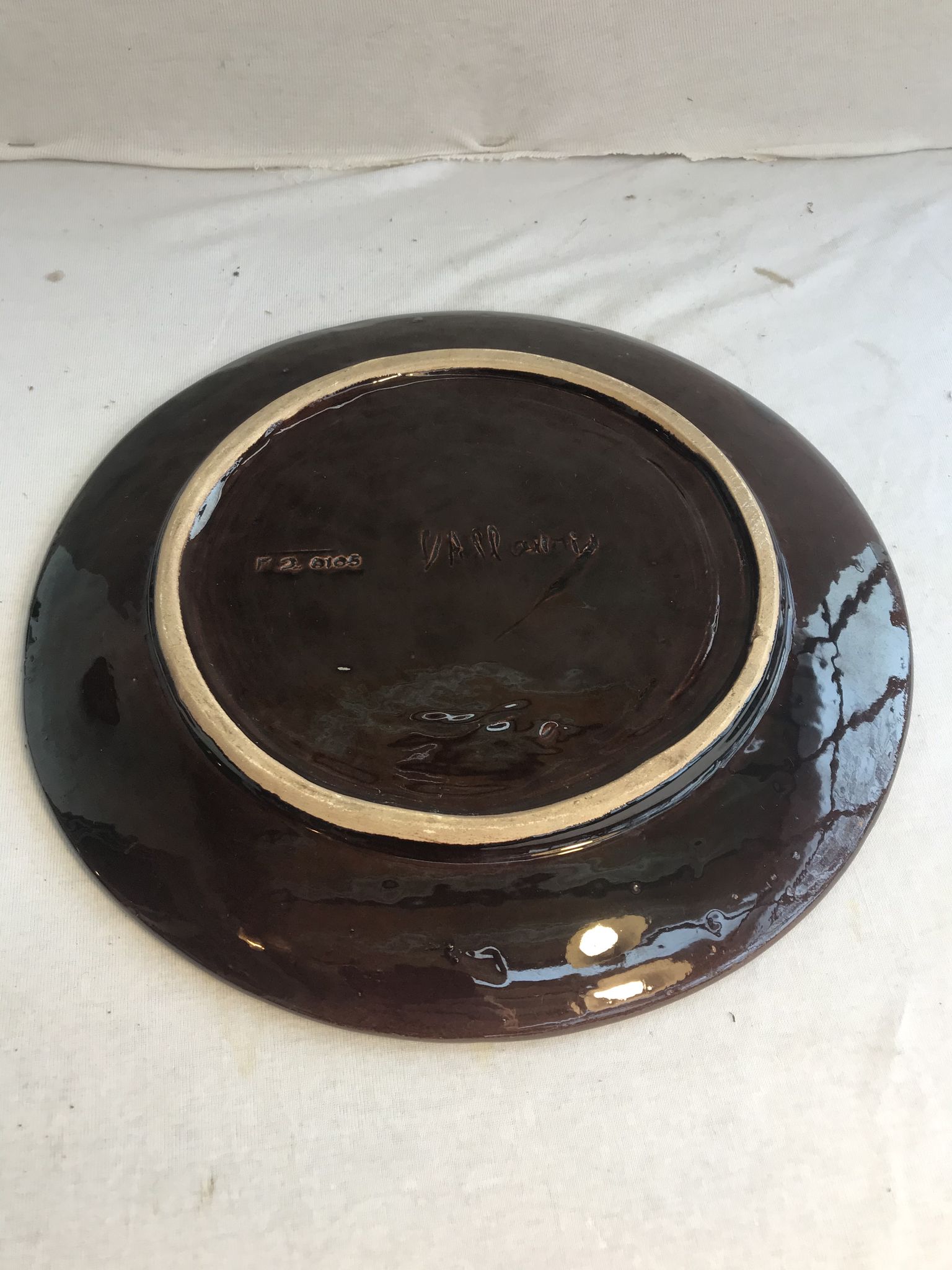 Vallauris ceramics dish