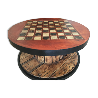 Chess chess board coffee table