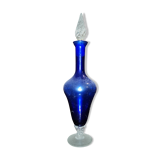 Carafe verre bleu Murano
